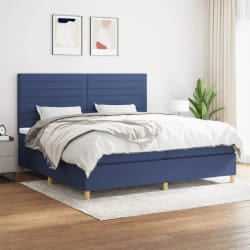 vidaXL Sommier - Bleu 200x200 cm