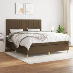 vidaXL Sommier à lattes 160x200 cm - Marron foncé