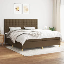 VIDAXL Marron foncé 200x200 cm