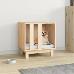 vidaXL Niche pour chien - Bois de pin