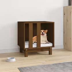 Cette niche super cool pour chien offrira à vos amis à fourrure un endroit confortable où se blottir. Bois de pin massif : le ...