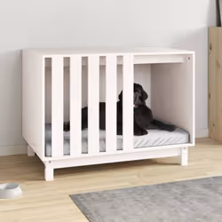 Cette niche super cool pour chien offrira à vos amis à fourrure un endroit confortable où se blottir. Bois de pin massif : le ...