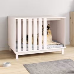 Cette niche super cool pour chien offrira à vos amis à fourrure un endroit confortable où se blottir. Bois de pin massif : le ...