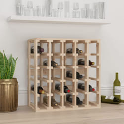 Casier à vin 58,5x33x60,5 cm Bois de pin massif Vidaxl