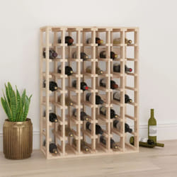 Casier à vin 70x33x94 cm Bois de pin massif Vidaxl