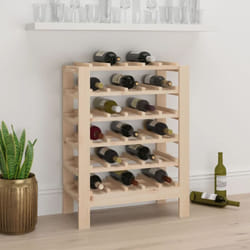 Vidaxl - Casier à vin 61,5x30x82 cm Bois de pin massif
