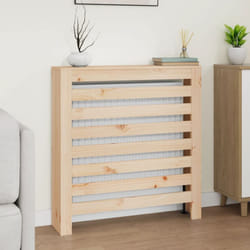 Vidaxl - Cache-radiateur 79,5x19x84 cm Bois massif de pin