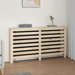 vidaXL Cache-radiateur 153x19x84 cm Bois massif de pin