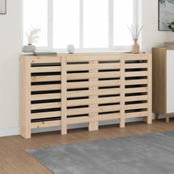 Cache-radiateur 210x21x85 cm Bois massif de pin Vidaxl
