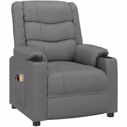 Asseyez-vous et détendez-vous dans ce fauteuil de massage électrique très confortable ! Fonction d'inclinaison électrique : l ...