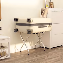Ce porte-bagages est fabriqué à partir d'un cadre robuste et comprend 4 sangles en nylon solide. Il est parfait pour les hôte ...