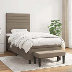VIDAXL Taupe - Tissu
