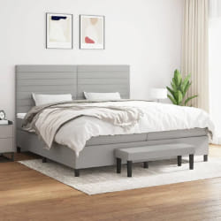 VidaXL Gris Clair 200x200