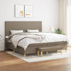 VIDAXL Tissu taupe 200x200 cm