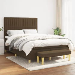 VidaXL Sommier à lattes 140x200 cm Marron foncé