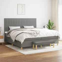 VIDAXL Gris foncé 200x200 cm