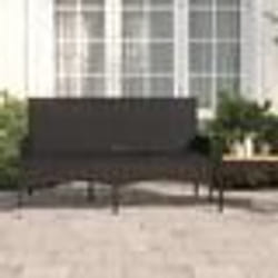 vidaXL Sommier à lattes de lit avec matelas Noir 90x200 cm Similicuir - 90 x 200 cm