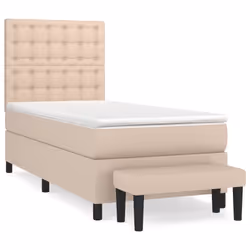 VidaXL 3137682, Bois/faux cuir, Beige, Beige, 100 x 30 mm, 1 pièce(s)