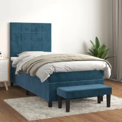 vidaXL 80x200 cm - Bleu foncé