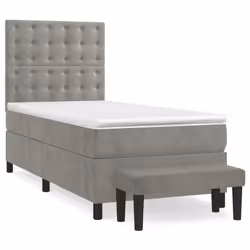 VidaXL 3138055, Contre-plaqué, Gris, 900 mm, 1930 mm, 1280 mm, 70 x 30 mm