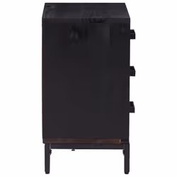 VidaXL 3120341 Table de nuit et table de chevet Noir - Vue supplémentaire 5