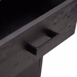 VidaXL 3120341 Table de nuit et table de chevet Noir - Vue supplémentaire 7