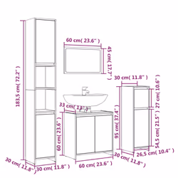 VidaXL 3143928 ensemble de meuble de salle de bain - Vue supplémentaire 6