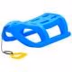 vidaXL Traîneau Bleu 80x39,5x25,5 cm Polypropylène