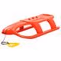vidaXL Traîneau pour enfants Rouge 102,5x40x23 cm Polypropylène