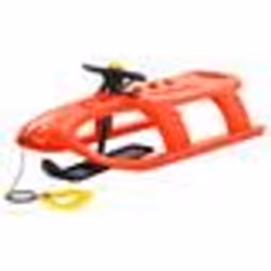 vidaXL Traîneau avec volant Rouge 102,5x40x23 cm Polypropylène