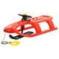vidaXL Traîneau avec volant Rouge 102,5x40x23 cm Polypropylène