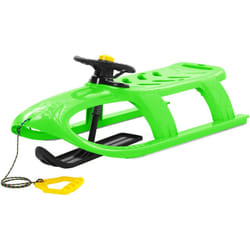 Vidaxl - Traîneau avec volant Vert 102,5x40x23 cm Polypropylène