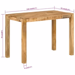 VidaXL 350313 table de cuisine et de salle à manger - Vue supplémentaire 8