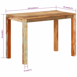 VidaXL 350314 table de cuisine et de salle à manger - Vue supplémentaire 8