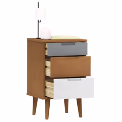 VidaXL 350498 Table de nuit et table de chevet Marron