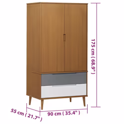 VidaXL 350522 placard et armoire de chambre à coucher - Vue supplémentaire 8