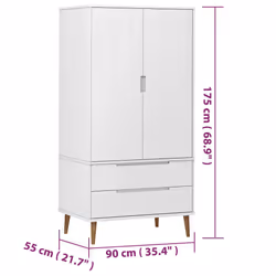 VidaXL 350523 placard et armoire de chambre à coucher - Vue supplémentaire 8