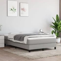 VIDAXL Gris Clair 120x200 cm