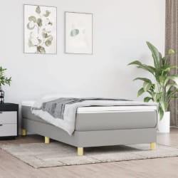 VIDAXL Sommier à lattes avec matelas