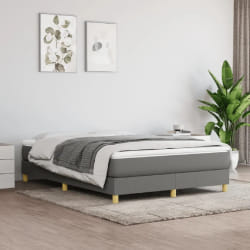 vidaXL Sommier à lattes avec matelas