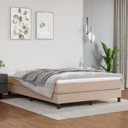VIDAXL Sommier et Matelas - Cappuccino
