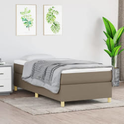 VIDAXL - Taupe 90x200 cm
