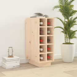 VidaXL 820971 porte-bouteilles Bois