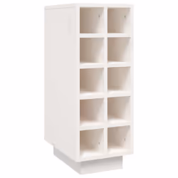 VidaXL 820972, Bois, Blanc