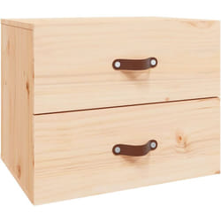 Vidaxl - Table de chevet murale 50x36x40 cm