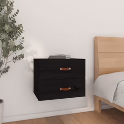 Cette table de chevet murale tendance au design élégant apportera un supplément intemporel à votre décoration intérieure. Boi ...