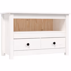 Ce meuble TV classique en bois au look chic et robuste sera certainement un supplément étonnant dans un espace limité. Matéri ...