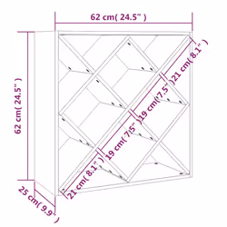 VidaXL 821543 armoire à vin - Vue supplémentaire 8