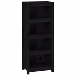 VidaXL 821713, Noir, Bois, Bois, Bois de pin, 500 mm, 350 mm
