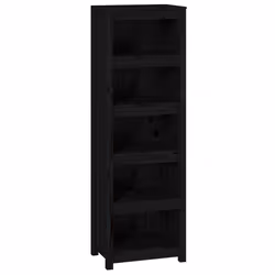 VidaXL 821718, Noir, Bois, Bois, Bois de pin, 500 mm, 350 mm